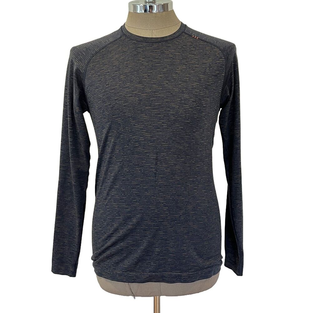 Lululemon Athletica Blue Men's Metal Vent Tech T-Shirt Long Sleeves Small